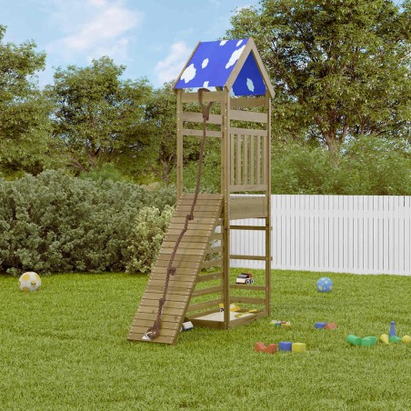 vidaXL Spielturm Imprägniertes Kiefernholz