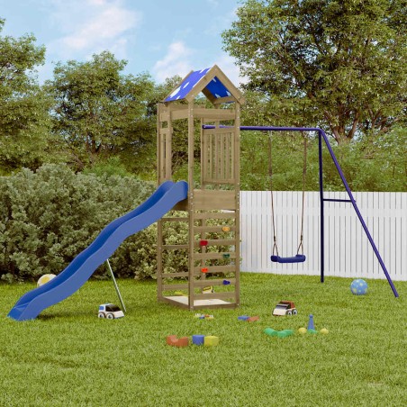 vidaXL Spielturm Imprägniertes Kiefernholz