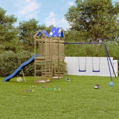 vidaXL Spielturm Imprägniertes Kiefernholz