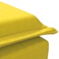 vidaXL Massage-Chaiselongue mit Nackenrolle Gelb Samt vidaXL Massage-Chaiselongue mit Nackenrolle Gelb Samt