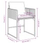 vidaXL 9-tlg. Garten-Essgruppe mit Kissen Beigemischung Poly Rattan vidaXL 9-tlg. Garten-Essgruppe mit Kissen Beigemischung Poly Rattan