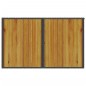 vidaXL Gartentisch mit Holzplatte Schwarz 110x68x70 cm Poly Rattan vidaXL Gartentisch mit Holzplatte Schwarz 110x68x70 cm Poly Rattan