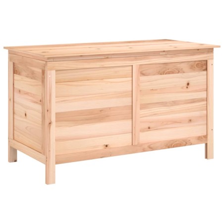 vidaXL Gartentruhe 99x50x56,5 cm Massivholz Tanne