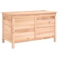 vidaXL Gartentruhe 99x50x56,5 cm Massivholz Tanne vidaXL Gartentruhe 99x50x56,5 cm Massivholz Tanne