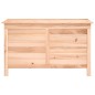vidaXL Gartentruhe 99x50x56,5 cm Massivholz Tanne vidaXL Gartentruhe 99x50x56,5 cm Massivholz Tanne