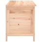 vidaXL Gartentruhe 99x50x56,5 cm Massivholz Tanne vidaXL Gartentruhe 99x50x56,5 cm Massivholz Tanne