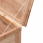 vidaXL Gartentruhe 99x50x56,5 cm Massivholz Tanne vidaXL Gartentruhe 99x50x56,5 cm Massivholz Tanne