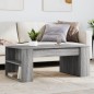 vidaXL Couchtisch Grau Sonoma 102x55x42 cm Holzwerkstoff vidaXL Couchtisch Grau Sonoma 102x55x42 cm Holzwerkstoff