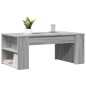 vidaXL Couchtisch Grau Sonoma 102x55x42 cm Holzwerkstoff vidaXL Couchtisch Grau Sonoma 102x55x42 cm Holzwerkstoff