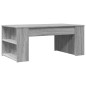 vidaXL Couchtisch Grau Sonoma 102x55x42 cm Holzwerkstoff vidaXL Couchtisch Grau Sonoma 102x55x42 cm Holzwerkstoff