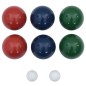 vidaXL 8-tlg. Boccia-Spielset mit Tragetasche Massivholz Kiefer vidaXL 8-tlg. Boccia-Spielset mit Tragetasche Massivholz Kiefer