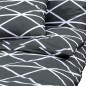 vidaXL Bettwäsche-Set Grau 140x200 cm Baumwolle vidaXL Bettwäsche-Set Grau 140x200 cm Baumwolle