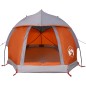 vidaXL Kuppel-Campingzelt 1 Person Grau und Orange Wasserdicht vidaXL Kuppel-Campingzelt 1 Person Grau und Orange Wasserdicht