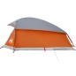 vidaXL Kuppel-Campingzelt 1 Person Grau und Orange Wasserdicht vidaXL Kuppel-Campingzelt 1 Person Grau und Orange Wasserdicht