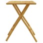 vidaXL Gartentisch Klappbar 55x55x75 cm Bambus vidaXL Gartentisch Klappbar 55x55x75 cm Bambus