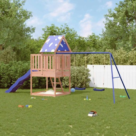 vidaXL Spielturm Massivholz Douglasie