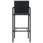 vidaXL 3-tlg. Gartenbar-Set Schwarz Massivholz Akazie und Poly Rattan vidaXL 3-tlg. Gartenbar-Set Schwarz Massivholz Akazie und Poly Rattan