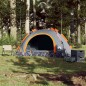 vidaXL Campingzelt 4 Personen Grau und Orange Quick Release vidaXL Campingzelt 4 Personen Grau und Orange Quick Release