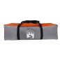 vidaXL Kuppel-Campingzelt 4 Personen Grau und Orange Wasserdicht vidaXL Kuppel-Campingzelt 4 Personen Grau und Orange Wasserdicht