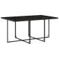 vidaXL 11-tlg. Garten-Essgruppe mit Kissen Schwarz Poly Rattan vidaXL 11-tlg. Garten-Essgruppe mit Kissen Schwarz Poly Rattan