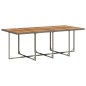 vidaXL 9-tlg. Garten-Essgruppe mit Kissen Grau Poly Rattan vidaXL 9-tlg. Garten-Essgruppe mit Kissen Grau Poly Rattan