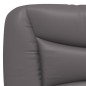 vidaXL Bett mit Matratze Grau 140x190 cm Kunstleder vidaXL Bett mit Matratze Grau 140x190 cm Kunstleder
