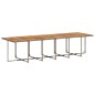 vidaXL 17-tlg. Garten-Essgruppe mit Kissen Grau Poly Rattan vidaXL 17-tlg. Garten-Essgruppe mit Kissen Grau Poly Rattan