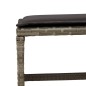 vidaXL 17-tlg. Garten-Essgruppe mit Kissen Grau Poly Rattan vidaXL 17-tlg. Garten-Essgruppe mit Kissen Grau Poly Rattan