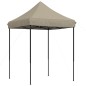 vidaXL Partyzelt Faltbar Pop-Up Taupe 200x200x306 cm vidaXL Partyzelt Faltbar Pop-Up Taupe 200x200x306 cm