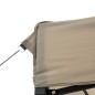 vidaXL Partyzelt Faltbar Pop-Up Taupe 200x200x306 cm vidaXL Partyzelt Faltbar Pop-Up Taupe 200x200x306 cm