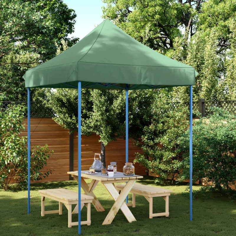 vidaXL Partyzelt Faltbar Pop-Up Grün 200x200x306 cm vidaXL Partyzelt Faltbar Pop-Up Grün 200x200x306 cm