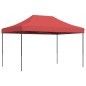 vidaXL Partyzelt Faltbar Pop-Up Burgunderrot 410x279x315 cm vidaXL Partyzelt Faltbar Pop-Up Burgunderrot 410x279x315 cm