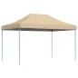 vidaXL Partyzelt Faltbar Pop-Up Beige 410x279x315 cm vidaXL Partyzelt Faltbar Pop-Up Beige 410x279x315 cm