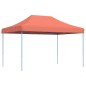 vidaXL Partyzelt Faltbar Pop-Up Terrakottarot 410x279x315 cm vidaXL Partyzelt Faltbar Pop-Up Terrakottarot 410x279x315 cm