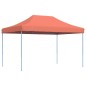 vidaXL Partyzelt Faltbar Pop-Up Terrakottarot 410x279x315 cm vidaXL Partyzelt Faltbar Pop-Up Terrakottarot 410x279x315 cm