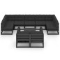 10-tlg. Garten-Lounge-Set mit Kissen Schwarz Kiefer Massivholz 10-tlg. Garten-Lounge-Set mit Kissen Schwarz Kiefer Massivholz