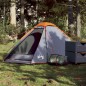 vidaXL Kuppel-Campingzelt 2 Personen Grau und Orange Wasserdicht vidaXL Kuppel-Campingzelt 2 Personen Grau und Orange Wasserdicht