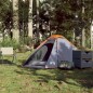 vidaXL Kuppel-Campingzelt 2 Personen Grau und Orange Wasserdicht vidaXL Kuppel-Campingzelt 2 Personen Grau und Orange Wasserdicht
