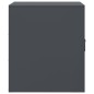 vidaXL Nachttisch Anthrazit 34,5x39x44 cm Stahl vidaXL Nachttisch Anthrazit 34,5x39x44 cm Stahl