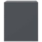 vidaXL Nachttische 2 Stk. Anthrazit 34,5x39x44 cm Stahl vidaXL Nachttische 2 Stk. Anthrazit 34,5x39x44 cm Stahl