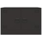 vidaXL TV-Schränke 2 Stk. Schwarz 67x39x44 cm Stahl vidaXL TV-Schränke 2 Stk. Schwarz 67x39x44 cm Stahl