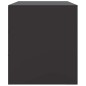 vidaXL TV-Schränke 2 Stk. Schwarz 67x39x44 cm Stahl vidaXL TV-Schränke 2 Stk. Schwarz 67x39x44 cm Stahl