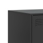 vidaXL TV-Schränke 2 Stk. Schwarz 67x39x44 cm Stahl vidaXL TV-Schränke 2 Stk. Schwarz 67x39x44 cm Stahl