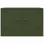 vidaXL TV-Schrank Olivgrün 67x39x44 cm Stahl vidaXL TV-Schrank Olivgrün 67x39x44 cm Stahl