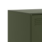 vidaXL TV-Schrank Olivgrün 67x39x44 cm Stahl vidaXL TV-Schrank Olivgrün 67x39x44 cm Stahl