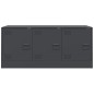 vidaXL TV-Schrank Anthrazit 99x39x44 cm Stahl vidaXL TV-Schrank Anthrazit 99x39x44 cm Stahl
