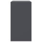 vidaXL Sideboard Anthrazit 67x39x73 cm Stahl vidaXL Sideboard Anthrazit 67x39x73 cm Stahl