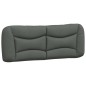 vidaXL Bett mit Matratze Dunkelgrau 120x200 cm Stoff vidaXL Bett mit Matratze Dunkelgrau 120x200 cm Stoff