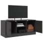 vidaXL TV-Schrank Schwarz 99x39x44 cm Stahl vidaXL TV-Schrank Schwarz 99x39x44 cm Stahl
