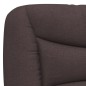 vidaXL Bett mit Matratze Dunkelbraun 120x200 cm Stoff vidaXL Bett mit Matratze Dunkelbraun 120x200 cm Stoff